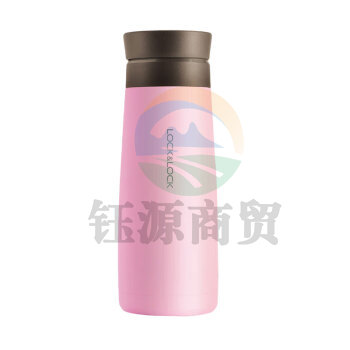 乐扣乐扣（LOCK&LOCK）保温杯 陶瓷涂层 内胆淘瓷涂层LHC4169 粉色 450ml