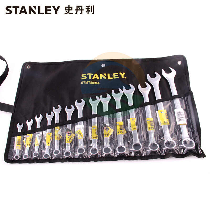 史丹利(Stanley) STMT80944-8-23 14件B系列两用扳手套装10-32mm
