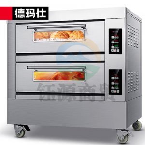 德玛仕 DEMASHI EB-J4D-Z 烤箱 大型烘焙商用 披萨面包蛋糕月饼烤箱 两层四盘