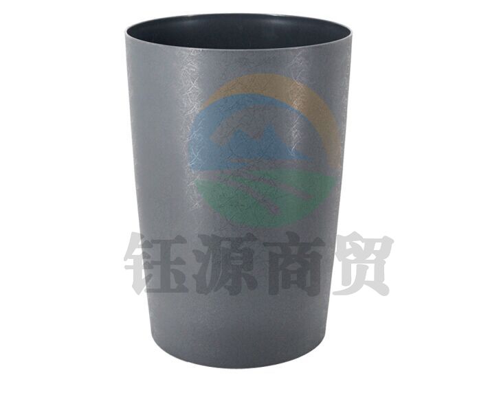 超宝（CHAOBAO）B-235 酒店宾馆阻燃小号垃圾桶 8L阻燃圆形灰色