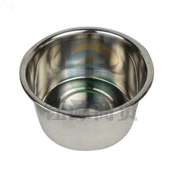 巨联（JULIAN）不锈钢味盅不带盖子调料罐圆形调料缸 直径16cm