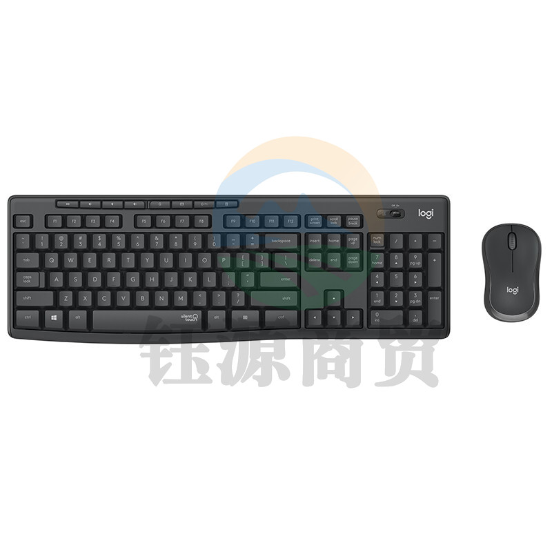 罗技MK295 无线静音键鼠套装_黑色