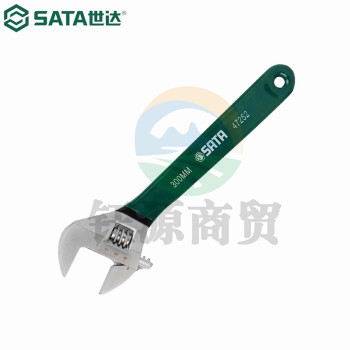 世达（SATA）47252 沾塑欧式活动扳手多规格可选 12