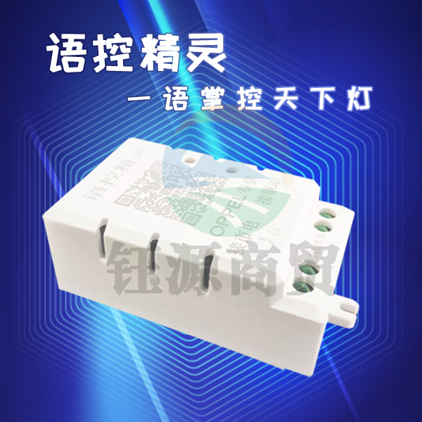 居多彩 语控精灵 智能语音控制照明灯具 无需联网 适用300瓦以内