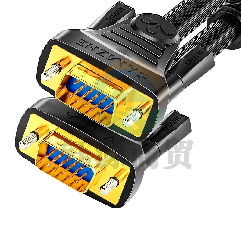 山泽（SAMZHE）VM-2150工程级VGA线针/针15米 蓝色