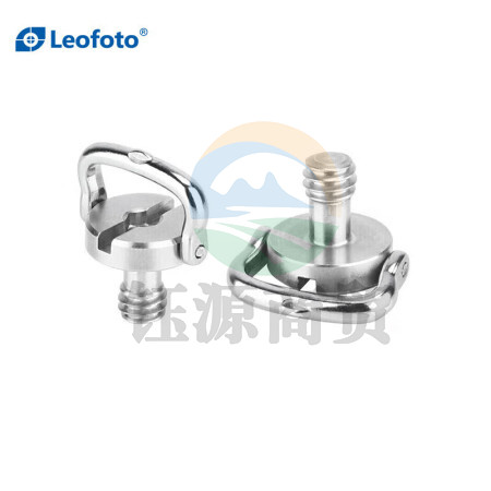 徕图（Leofoto）云台快装板不锈钢升级版加宽徒手锁紧1/4通用螺丝2颗