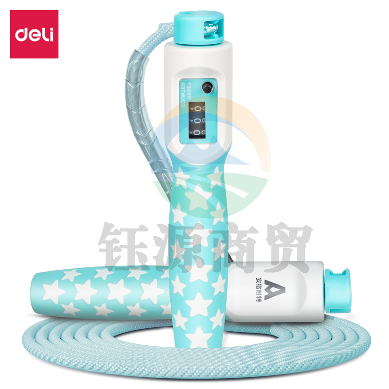 安格耐特F4007星星款机械计数棉绳跳绳(混色)(根)