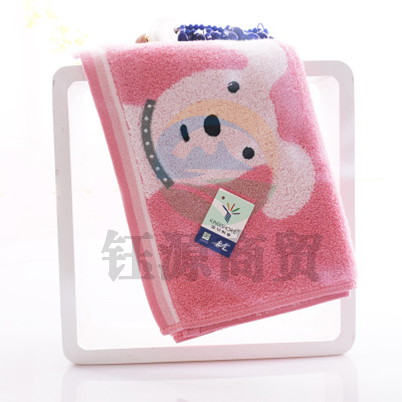 金号 G1850 全棉无捻毛巾 72*34cm 彩色 1条装