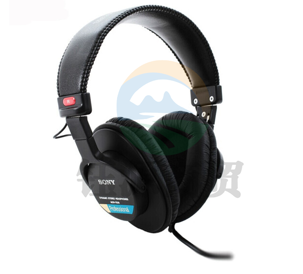 索尼 MDR-7506 监听耳机 HIFI头戴式 游戏 听歌 录音专业降噪有线耳机