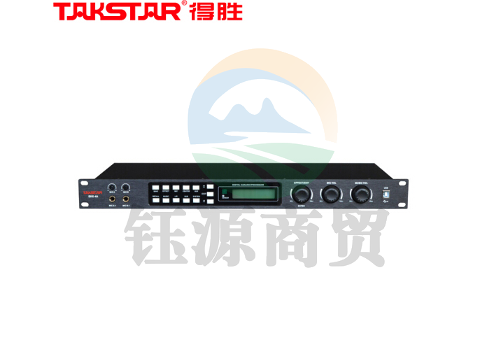 得胜（TAKSTAR） EKX-4A 前级效果器 光纤同轴 信号输入 KTV工程安装