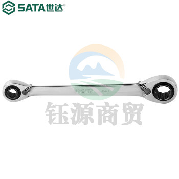 世达（SATA）46623 四合一全抛光双头梅花快扳16x17x18x19MM