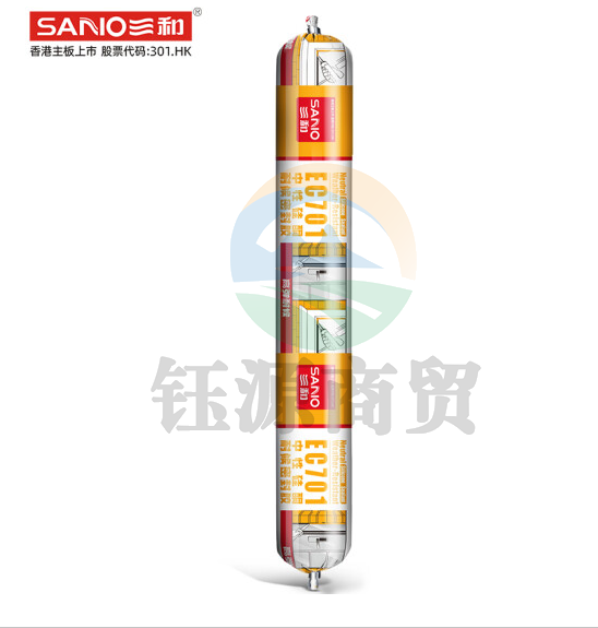 三和(SANVO)EC701L-490-039 中性装饰硅酮耐候胶600ML 酮肟型 单组分 透明