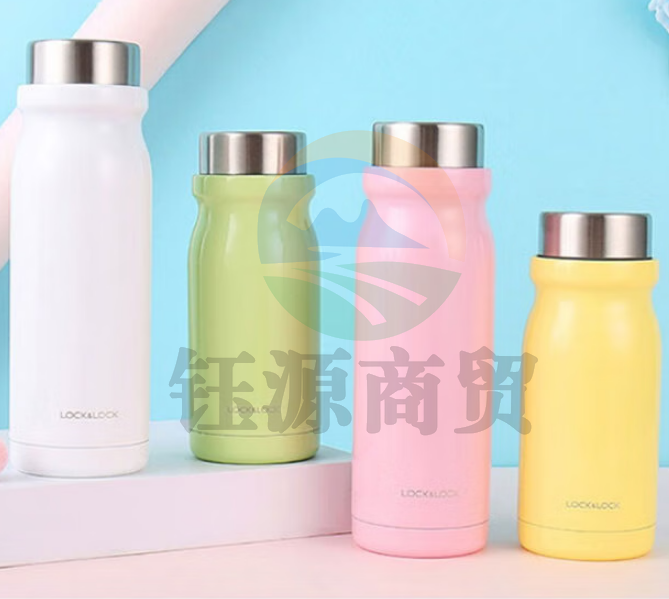 乐扣乐扣（LOCK&LOCK）LHC4196 保温杯可爱牛奶杯 便携茶水分离420ml 颜色备注