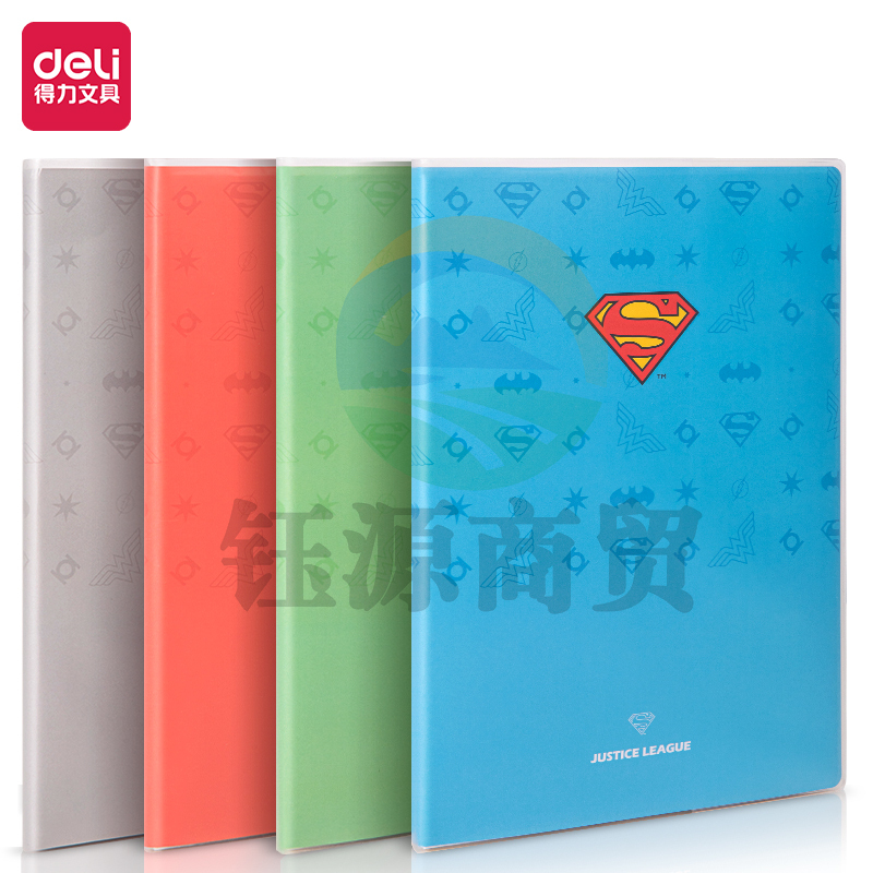 得力VT1680正义联盟胶套本(正义联盟)(本)颜色随机