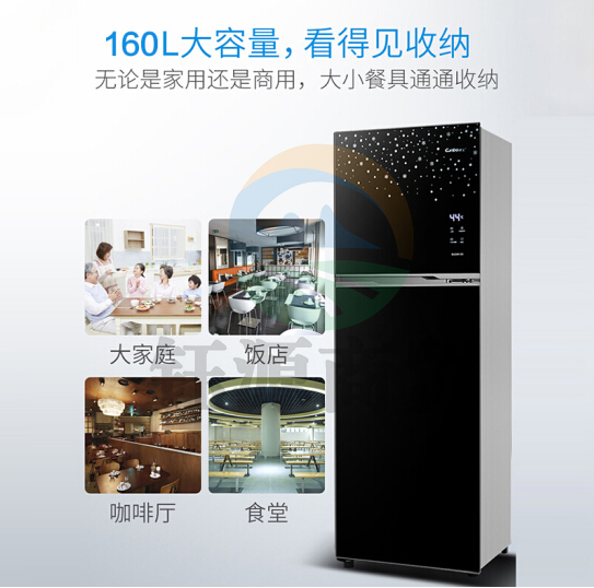 康宝XDZ160-DS 小型立式上下层独立控制无菌储存高温消毒碗柜 160升