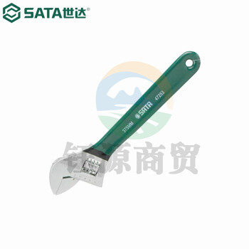 世达（SATA）47253 沾塑欧式活动扳手15