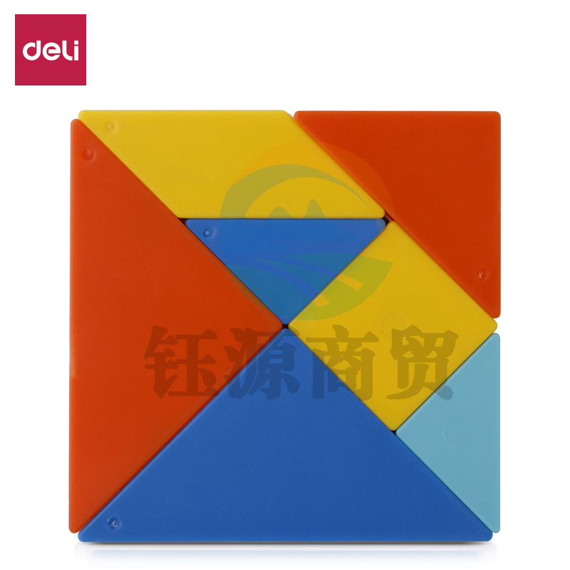 得力74505七巧板(混)