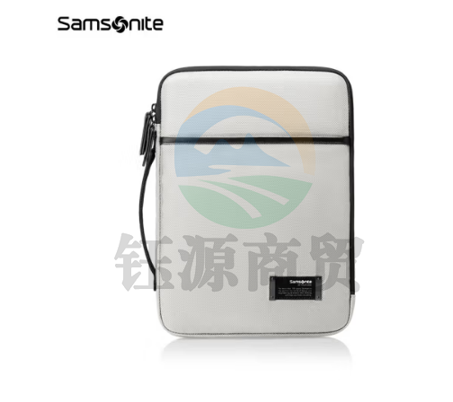 新秀丽（Samsonite）手提电脑包13.3英寸男女商务公文包 苹果笔记本ipad内胆包36B灰色