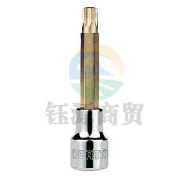 世达 （SATA）25807 12.5MM系列100MM长12角旋具套筒M16