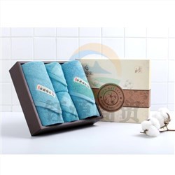洁丽雅（Grace） 格调生活-5 2条面巾2条方巾棉桃礼盒 颜色随机