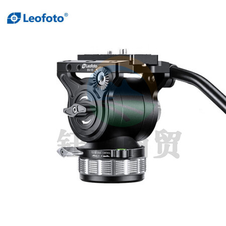 徕图( leofoto)BV-15 液压可调阻尼云台单反相机摄像中长焦镜头打鸟拍视频三脚架独立无极调整全景液压云台