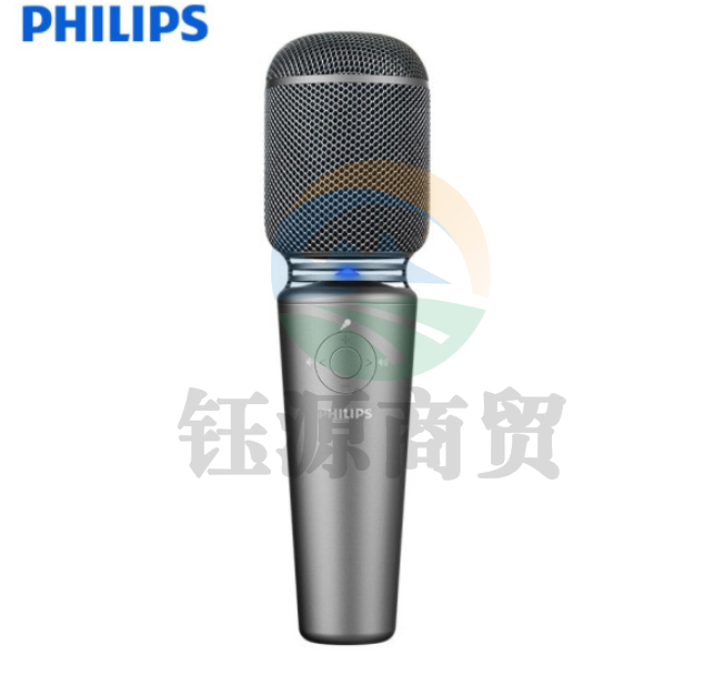 飞利浦DLM3002U 无线蓝牙音响音箱外放麦克风 音响一体机通用 铁灰色