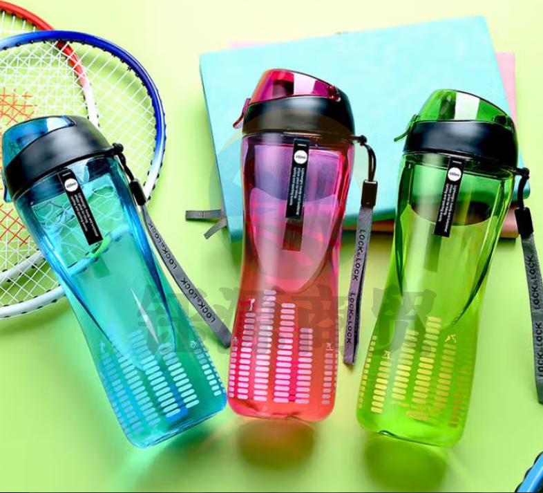 乐扣乐扣HLC629 水杯女夏季学生塑料杯水瓶男士运动随行杯大容量水壶杯子650ml 颜色备注