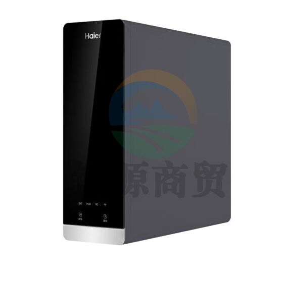 海尔(Haier)净水器家用直饮净水机 RO反渗透纯水机800G大通量 厨房无桶双出水龙头厨下式HRO800CF1-GU1