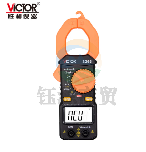 胜利仪器（VICTOR）VC3266 钳形表万用表数字电流表交直流钳形钳型万能表智能