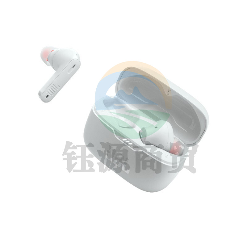 JBL T230NC TWS 真无线蓝牙耳机 入耳式自适主动降噪音乐耳机防水防汗手机通用 象牙白