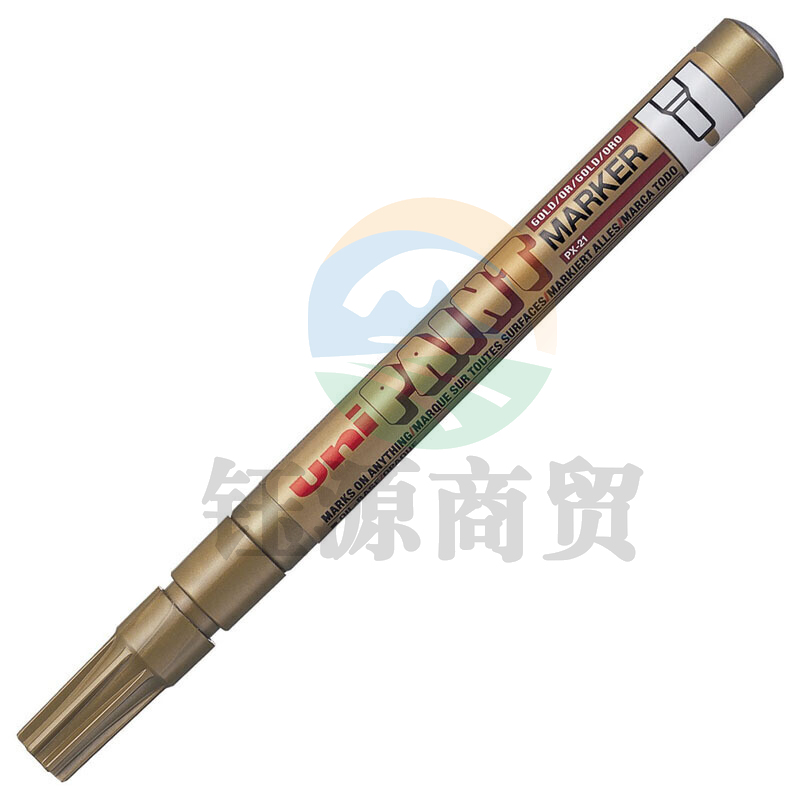 三菱 uni 油漆笔 PX-21 0.8-1.2mm (金色) 12支/盒