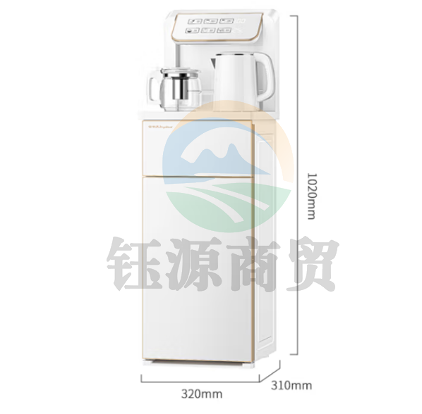 荣事达（Royalstar）茶吧机家用免安装多功能遥控可折叠下置水桶制冷立式饮水机白色冰热型CY811D