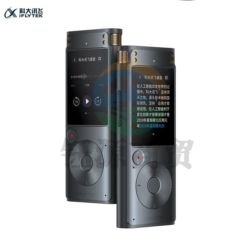 科大讯飞（iFLYTEK）智能录音笔 实时语音转文字 中英翻译专业降噪免费转写 SR302Pro 星空灰