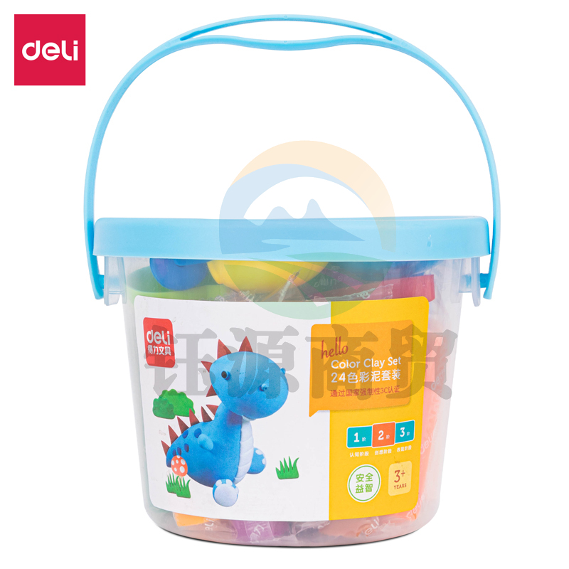 得力7031彩泥(蓝色)