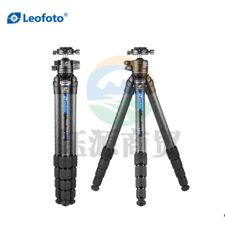 徕图（Leofoto）LS-325C+LH-40R便携碳纤维相机手机摄影摄像三脚架套装