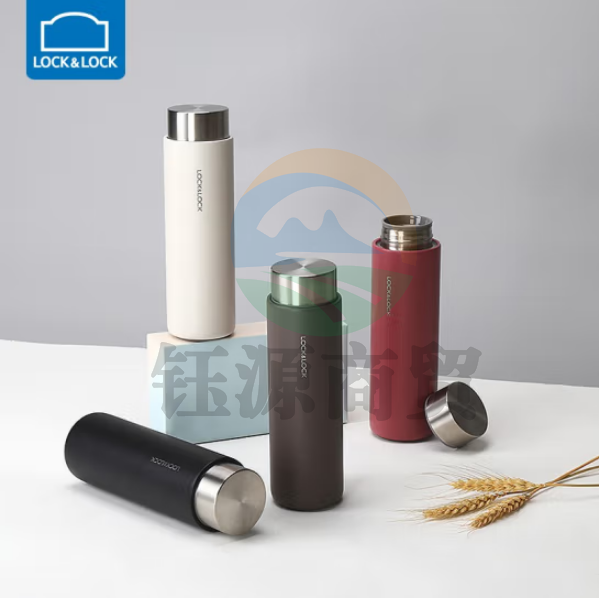 乐扣乐扣（LOCK&LOCK）LHC4220 保温杯304不锈钢简约弹盖保温杯400ML 颜色备注