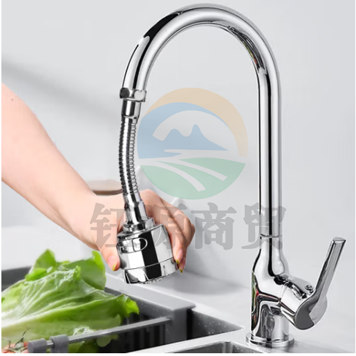 拜杰水龙头延伸器水龙头防溅水厨房万向防溅头过滤器节水器长款起泡器