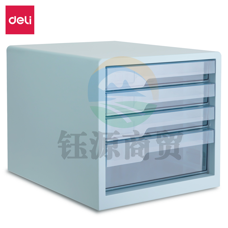 得力PB101文件柜(白色)(蓝色)(个)