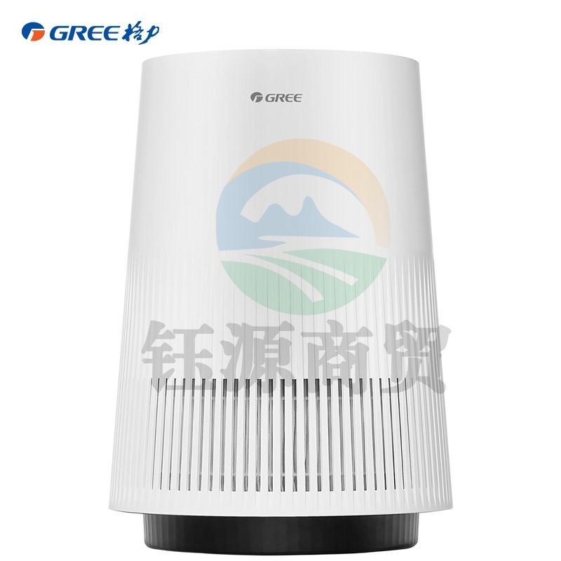 格力（GREE）桌面空气净化器家用办公室除颗粒物细菌负离子净化 除烟异味360°进风复合滤网空气监测KJ100G-A01