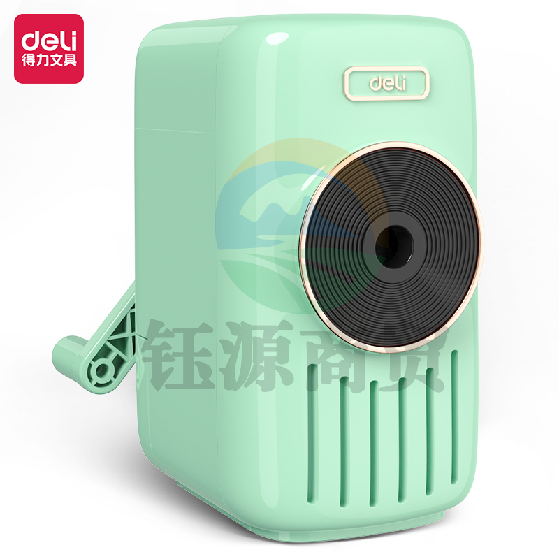 得力71165A源源得力音乐削笔机(浅绿)(盒)