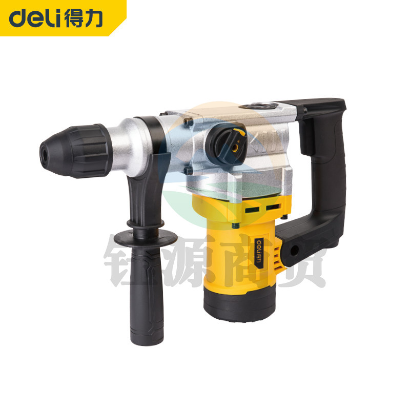 得力DL6334 800W电锤电镐电钻家用多功能冲击钻混凝土