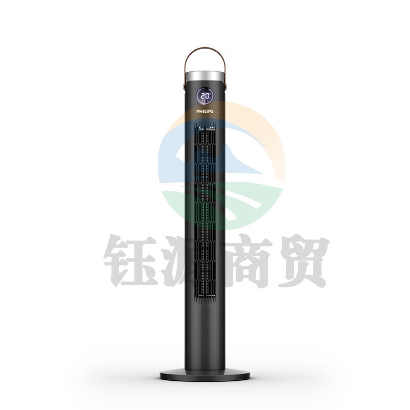 飞利浦(PHILIPS)塔扇无叶落地扇家用立式电风扇直流变频大风量智能风扇ACR3144TF黑色