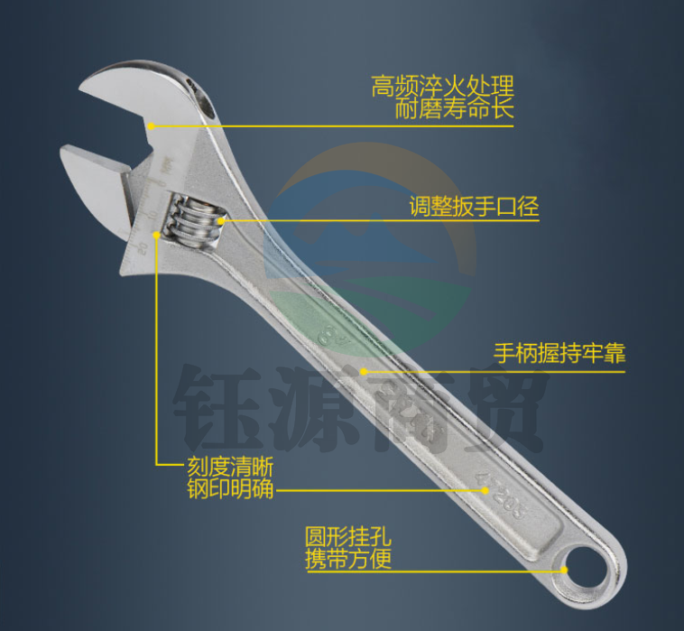 世达47207 活动扳手（计价单位：把）