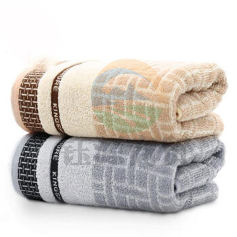 金号 RA556 纯棉厚实毛巾 76*36cm 随机色 单条装