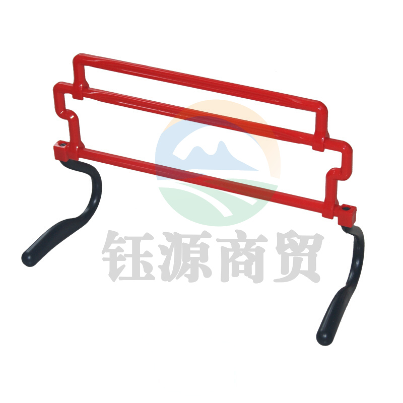 英辉 INVUI 足球训练敏捷跨栏 多功能可调节小跨栏速度障碍栏 体能训练跨栏架四个高度可调（3个装）红色