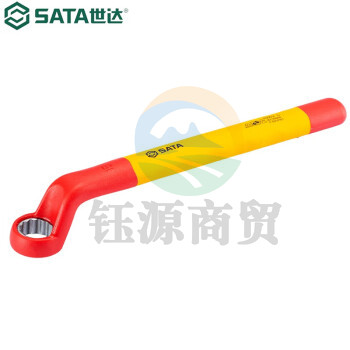 世达（SATA）42406 绝缘扳手双色绝缘梅花扳手6MM