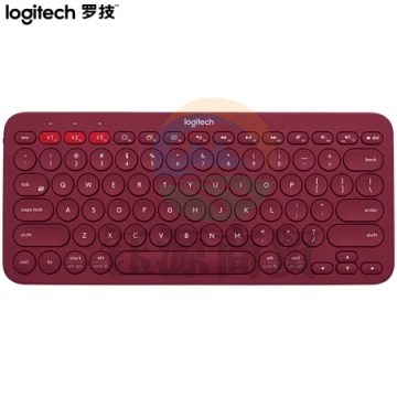 罗技K380 多设备蓝牙键盘(红色)