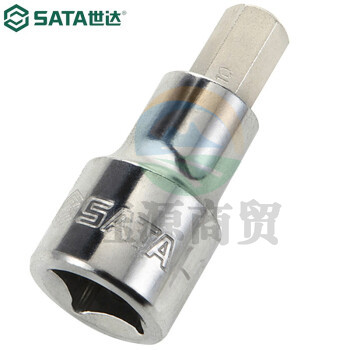 世达（SATA）24207 12.5MM系列50MM长六角旋具套筒12MM