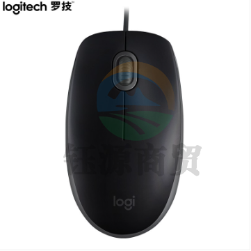 罗技(Logitech)M110 鼠标 有线鼠标 办公鼠标 静音鼠标 黑色