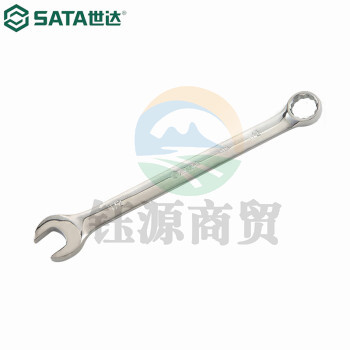 世达（SATA）40113 英制全抛光两用扳手开口梅花呆扳手 1